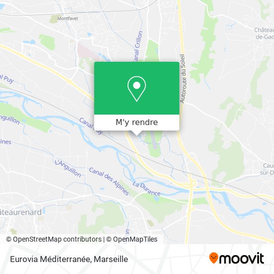 Eurovia Méditerranée plan