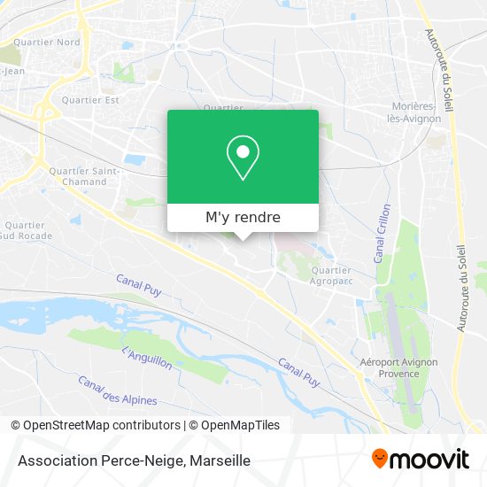 Association Perce-Neige plan