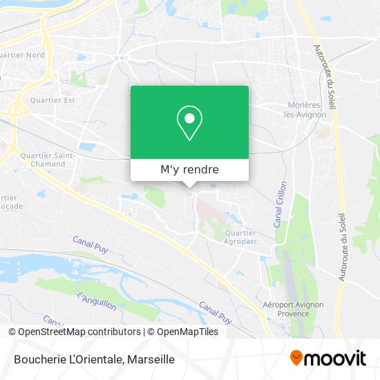Boucherie L'Orientale plan