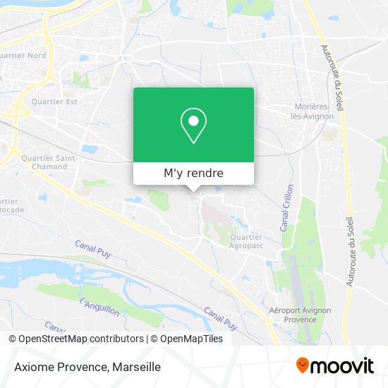 Axiome Provence plan