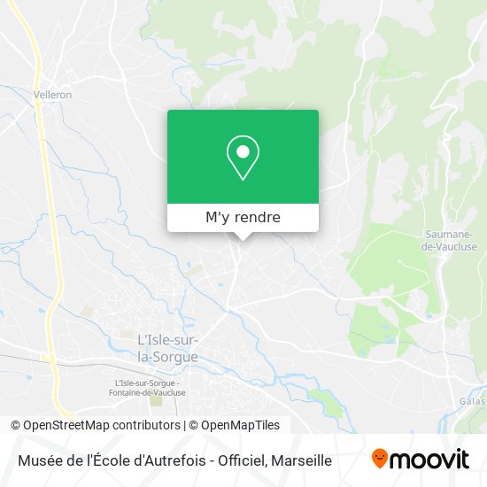 Musée de l'École d'Autrefois - Officiel plan