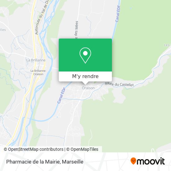 Pharmacie de la Mairie plan