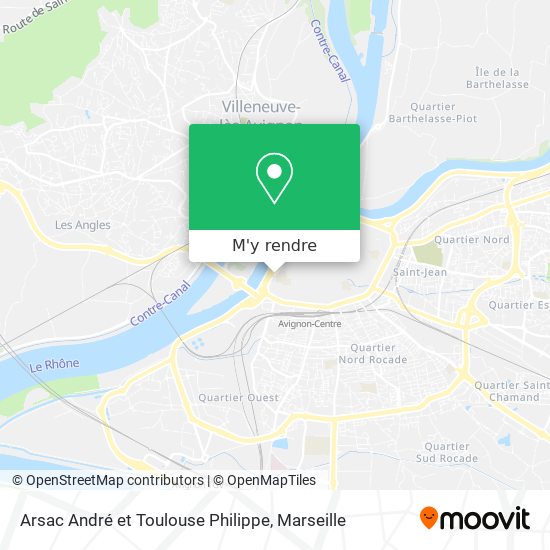 Arsac André et Toulouse Philippe plan