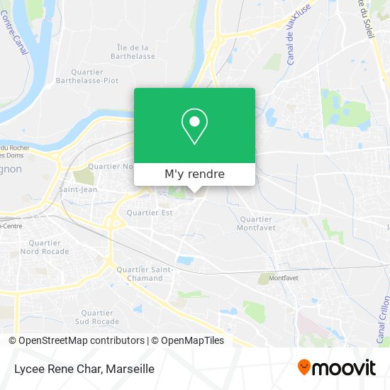Lycee Rene Char plan
