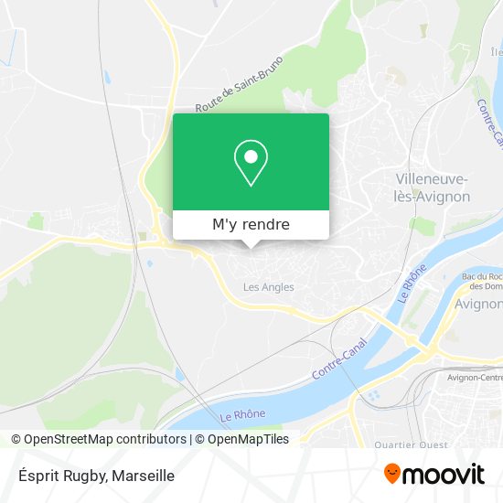 Ésprit Rugby plan