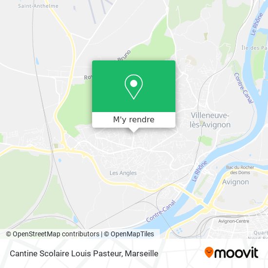 Cantine Scolaire Louis Pasteur plan