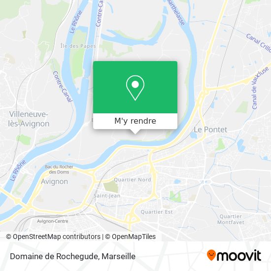 Domaine de Rochegude plan