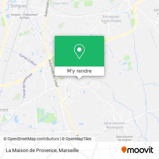 La Maison de Provence plan
