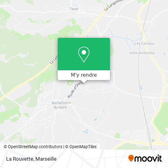 La Rouvette plan