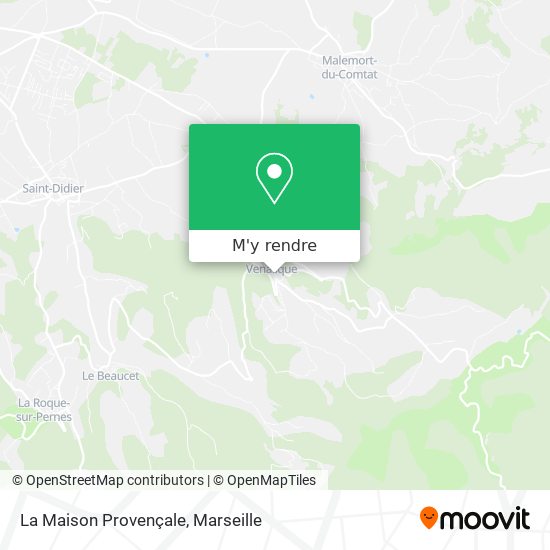 La Maison Provençale plan