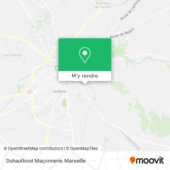 Duhautbout Maçonnerie plan