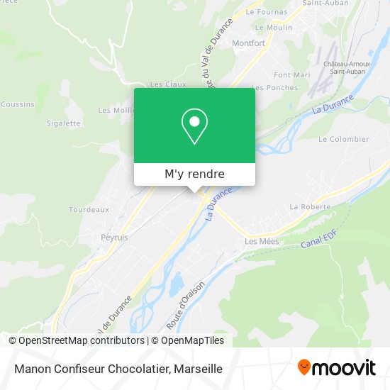 Manon Confiseur Chocolatier plan