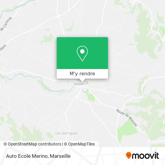 Auto Ecole Merino plan