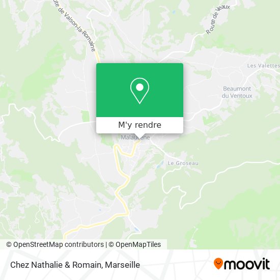 Chez Nathalie & Romain plan