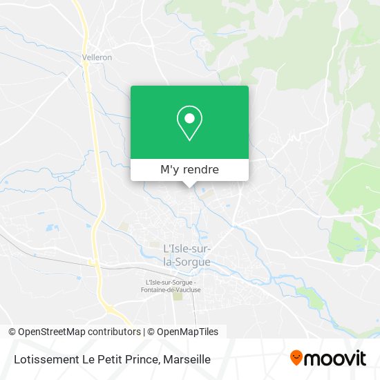 Lotissement Le Petit Prince plan