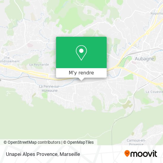 Unapei Alpes Provence plan