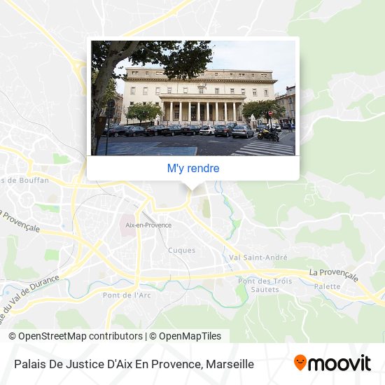 Palais De Justice D'Aix En Provence plan