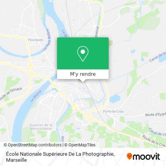 École Nationale Supérieure De La Photographie plan