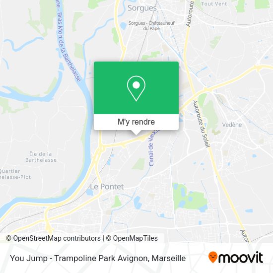 You Jump - Trampoline Park Avignon plan
