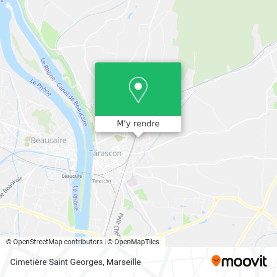 Cimetière Saint Georges plan