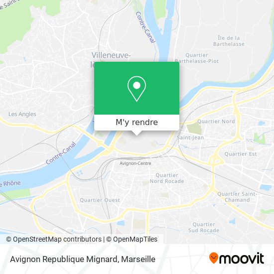 Avignon Republique Mignard plan