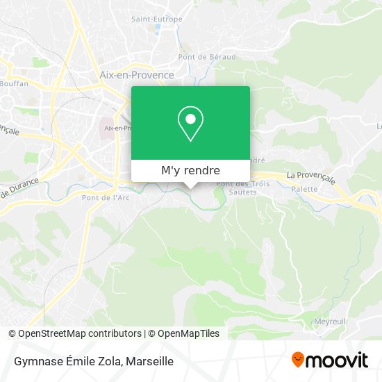 Gymnase Émile Zola plan