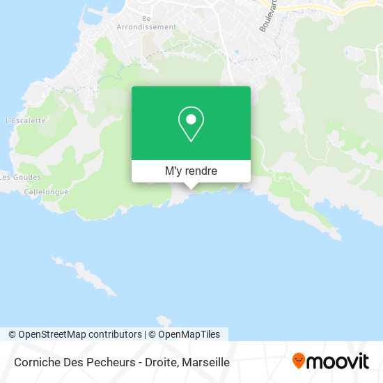 Corniche Des Pecheurs - Droite plan