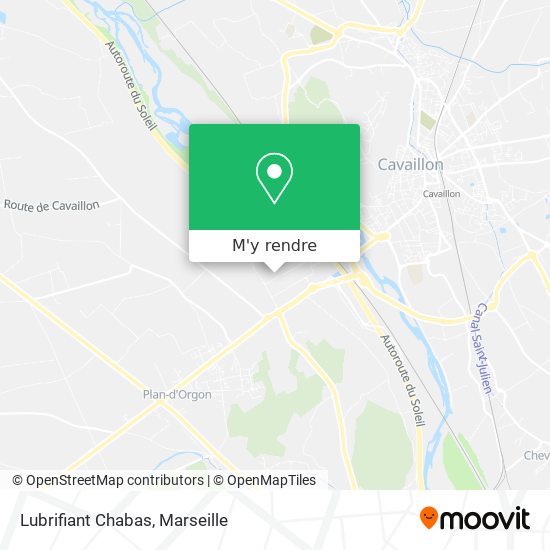 Lubrifiant Chabas plan