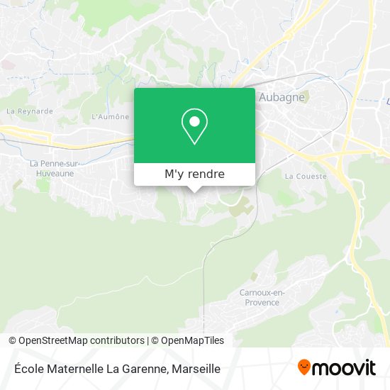 École Maternelle La Garenne plan