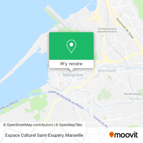 Espace Culturel Saint-Exupéry plan