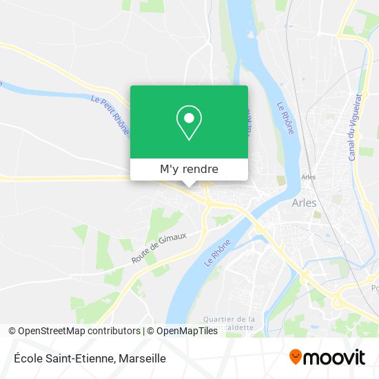 École Saint-Etienne plan