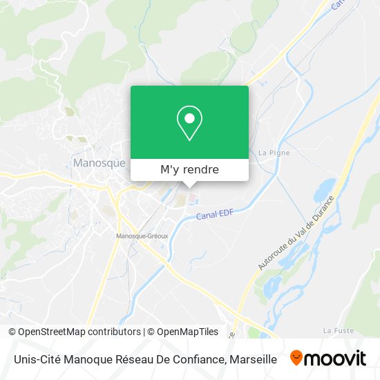 Unis-Cité Manoque Réseau De Confiance plan