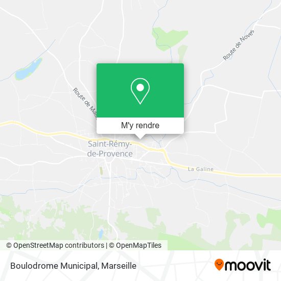 Boulodrome Municipal plan
