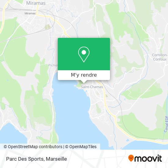 Parc Des Sports plan