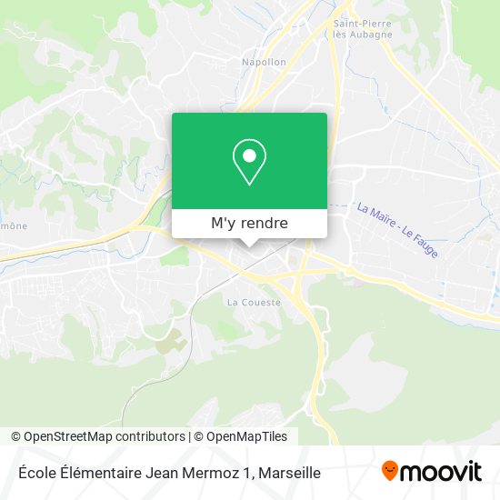 École Élémentaire Jean Mermoz 1 plan