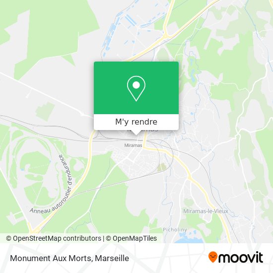 Monument Aux Morts plan
