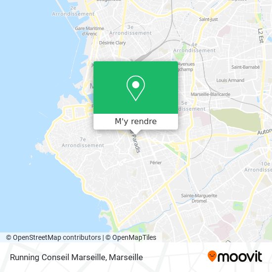 Running Conseil Marseille plan