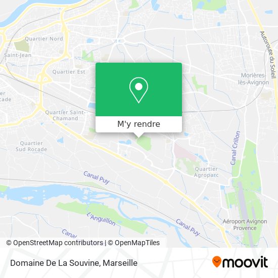 Domaine De La Souvine plan