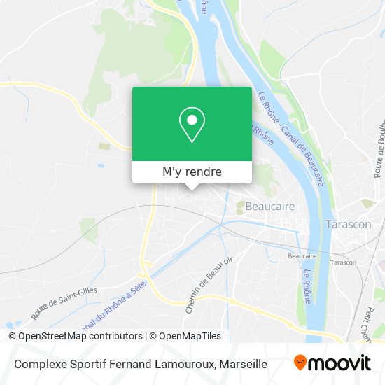 Complexe Sportif Fernand Lamouroux plan