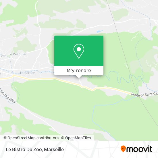 Le Bistro Du Zoo plan