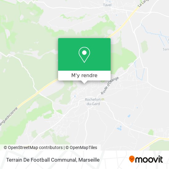 Terrain De Football Communal plan