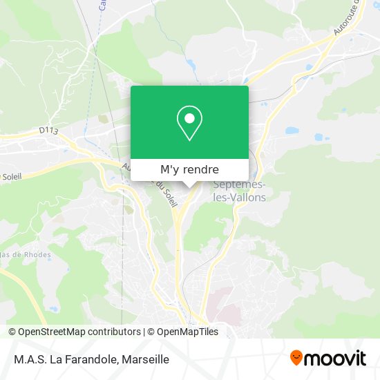 M.A.S. La Farandole plan