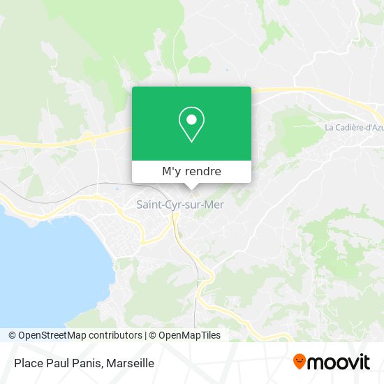 Place Paul Panis plan