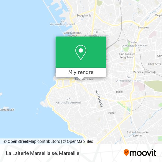 La Laiterie Marseillaise plan