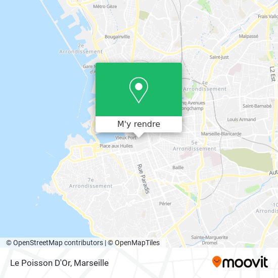 Le Poisson D'Or plan