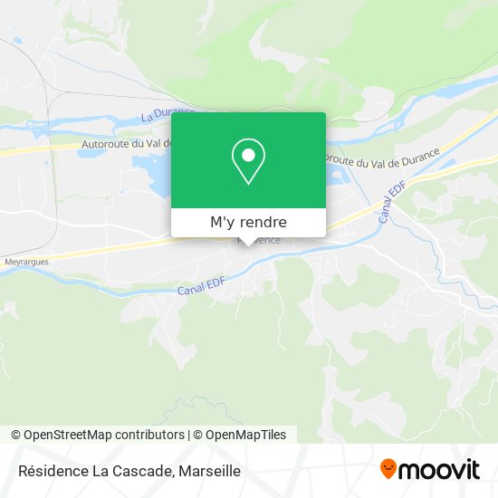 Résidence La Cascade plan