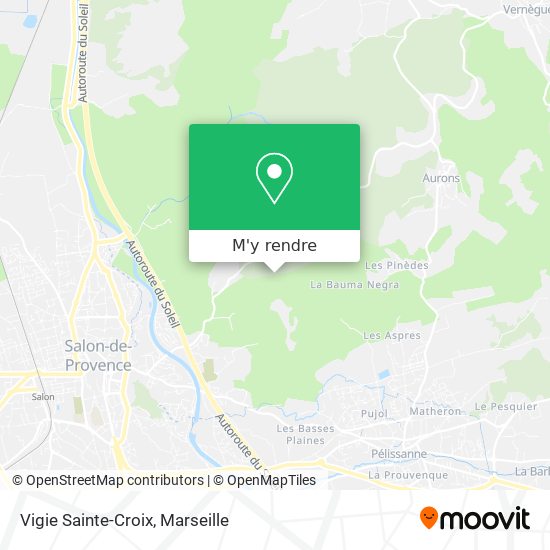 Vigie Sainte-Croix plan