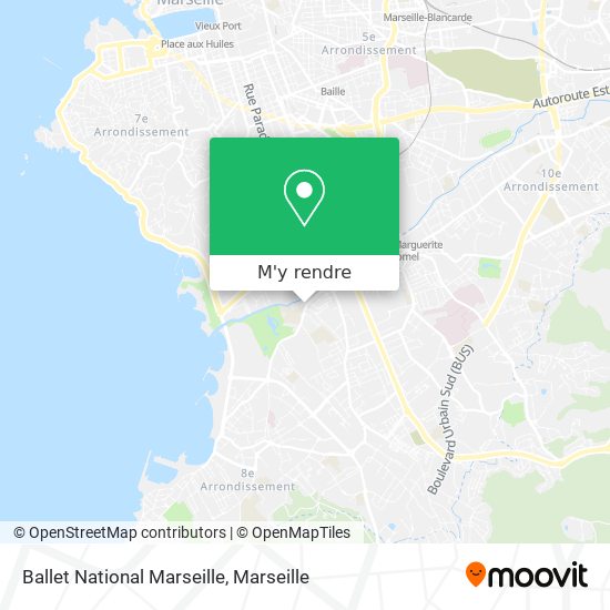 Ballet National Marseille plan