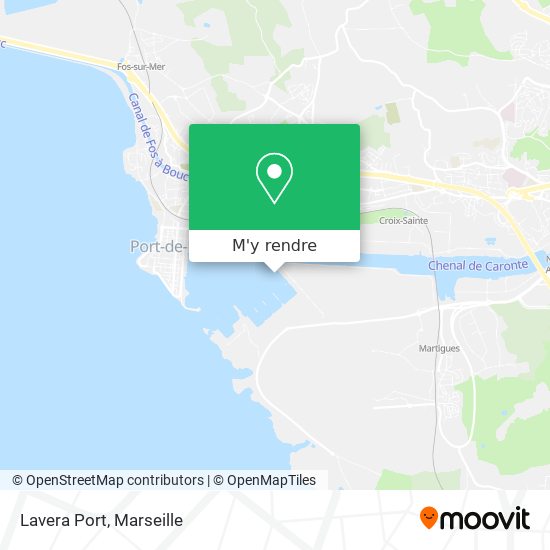Lavera Port plan