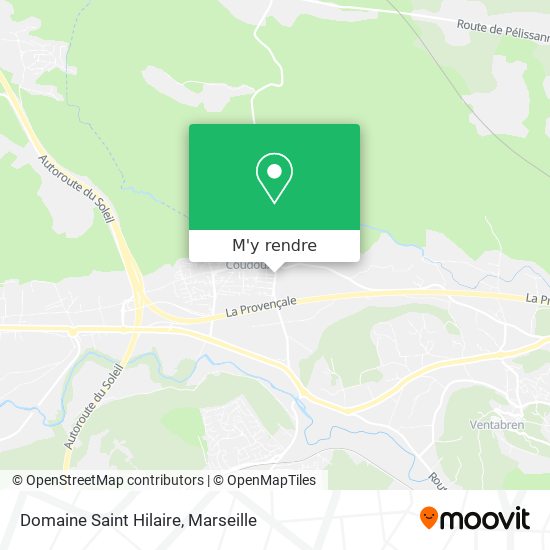 Domaine Saint Hilaire plan